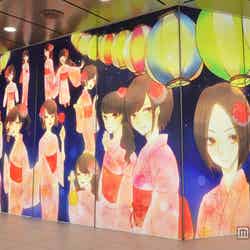「NMB48メンバーと行く夏祭り」がテーマの三田麻央の作品