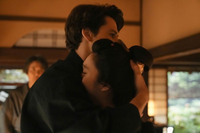 トミー・バストウ、高石あかり「ばけばけ」第87話(C)NHK