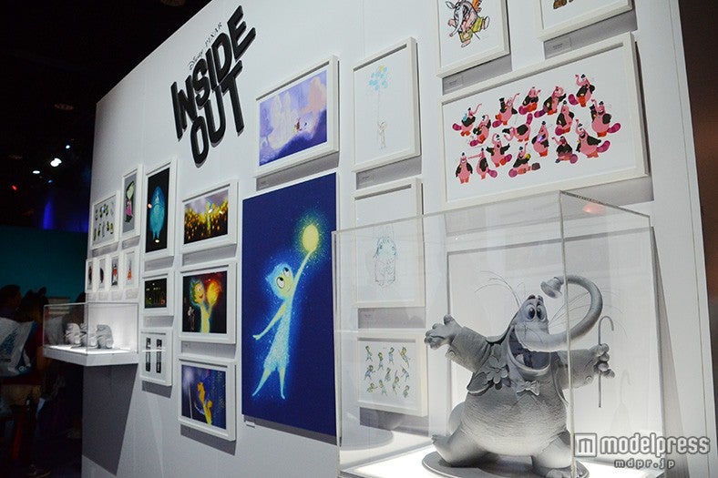 ピクサーのブース、「イン・サイド・ヘッド」