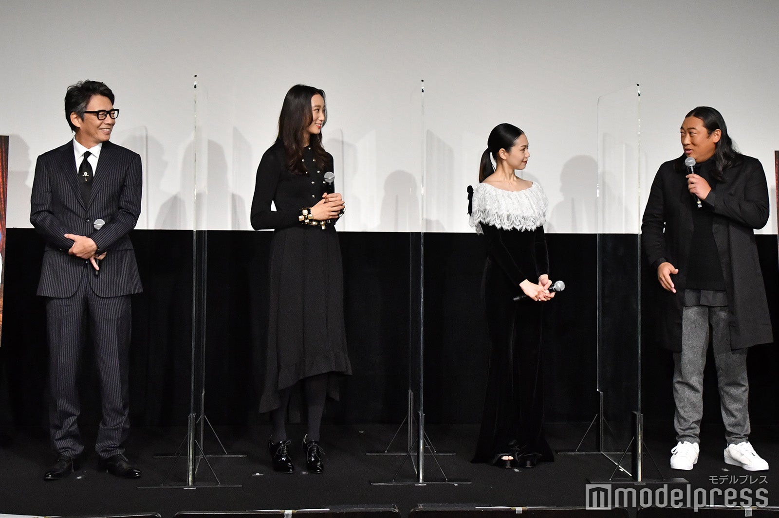 左から／生瀬勝久、杏、二階堂ふみ、秋山竜次 （C）モデルプレス