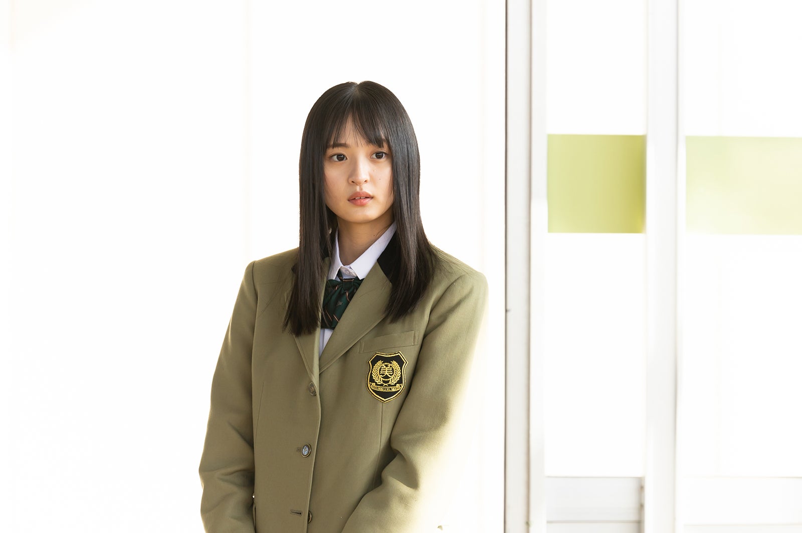 遠藤さくら「もしも、イケメンだけの高校があったら」（C）テレビ朝日