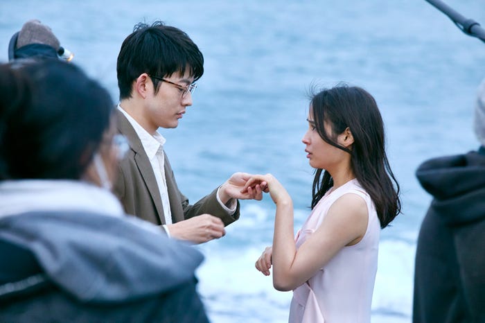 弥尋、広瀬アリス/メイキングカット(提供画像)