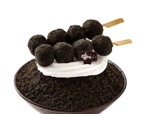 ソルビン、器まで真っ黒な「黒ごま生クリームソルビン」日本初登場 人気の“抹茶チョコ”も復活