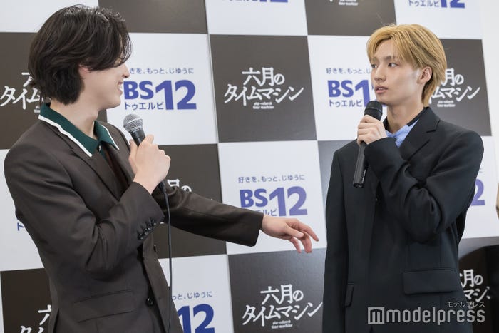 松本大輝、志賀李玖(C)モデルプレス