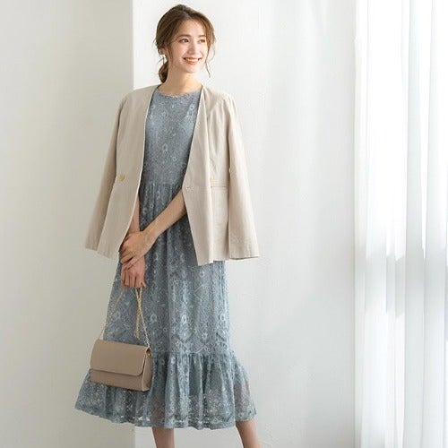 レースワンピースで上品もカジュアルも着こなす 21 色別 季節別コーデ モデルプレス