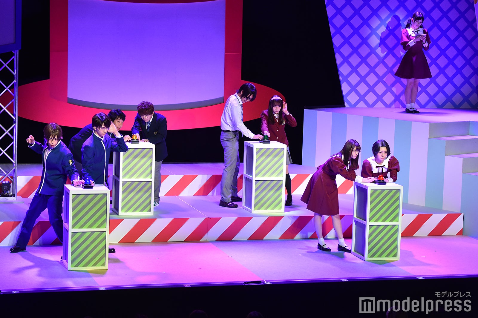 「ナナマル サンバツ THE QUIZ STAGE ROUND2」公開ゲネプロより （C）モデルプレス