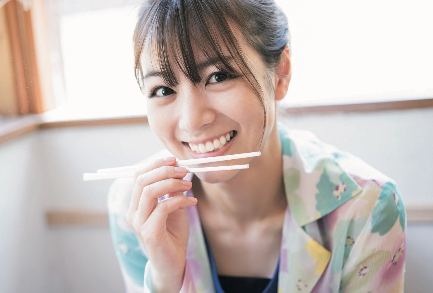 「B.L.T.2021年8月号」セブンネットショッピング購入特典ポストカード【北野日奈子（乃木坂46）】（提供写真）