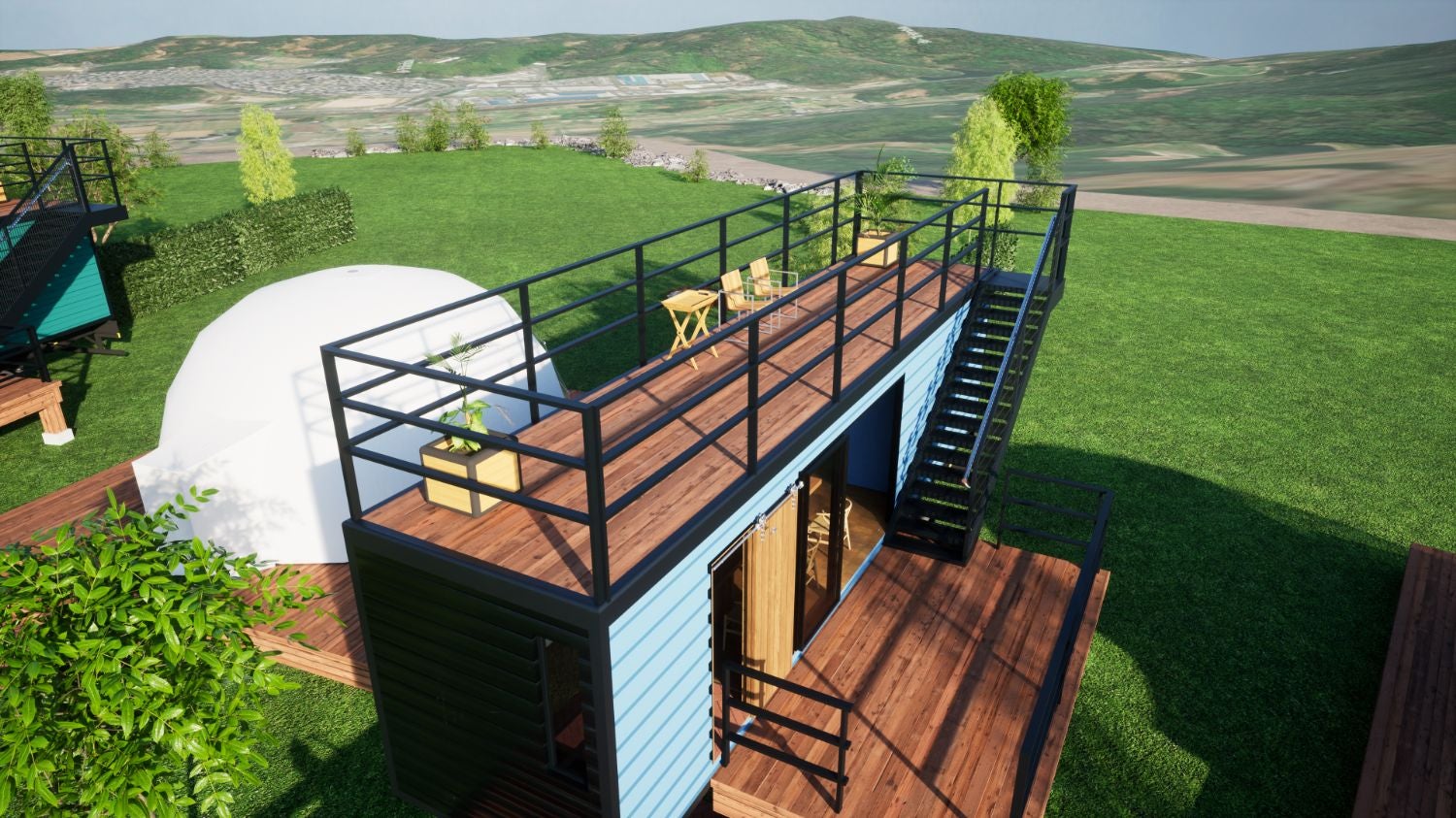 鳥取ファームグランピング Moi そらやま／画像提供：ブッキングリゾート