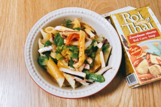 ロイタイ レッドカレー ペンネ