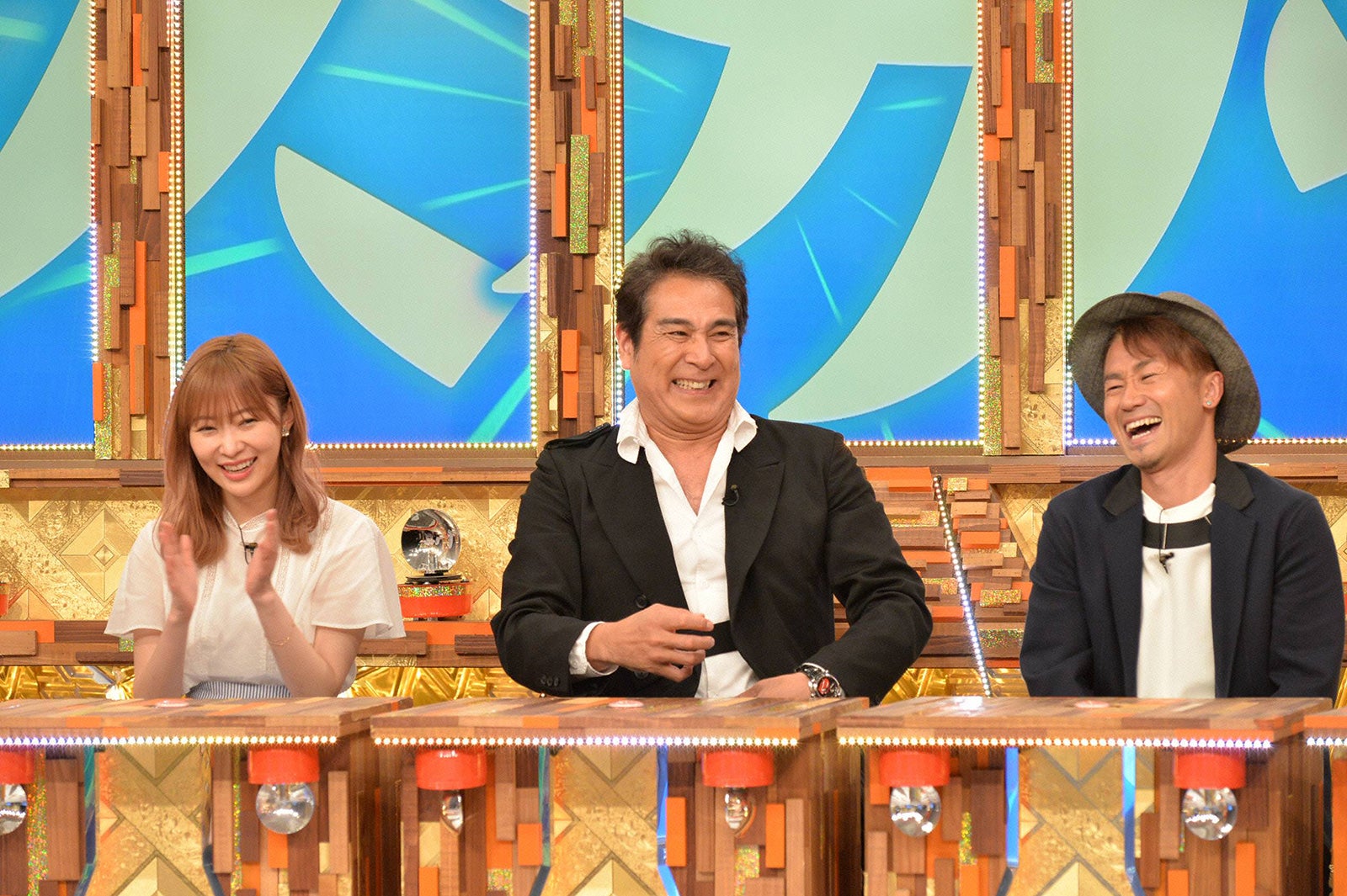 指原莉乃、宇梶剛士、ナオト・インティライミ（C）フジテレビ