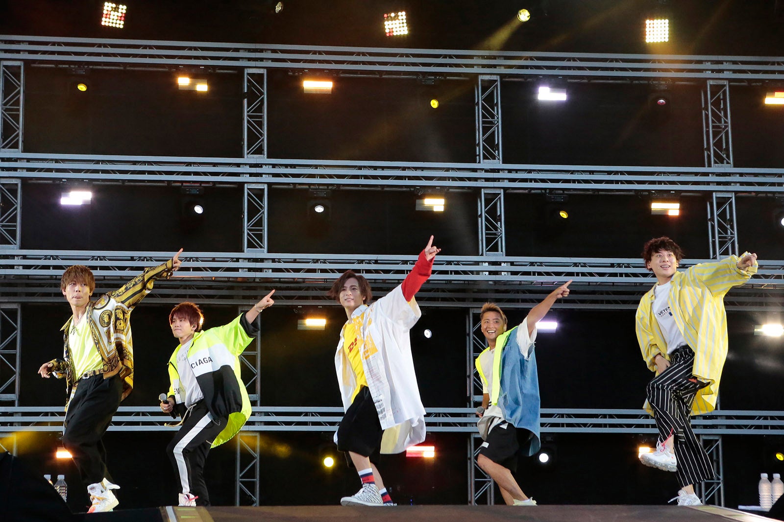 25日に出演したDa-iCE（左から）岩岡徹、花村想太、和田颯、大野雄大、工藤大輝 （写真提供：avex） 