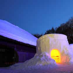 沢口河川敷ミニかまくら会場/提供画像