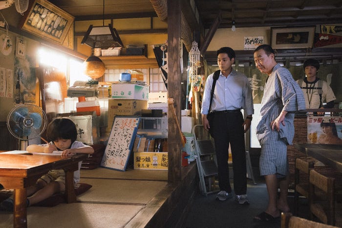 佐藤大空、柳楽優弥、でんでん、坂東龍汰「ライオンの隠れ家」第6話(C)TBS