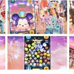 山田裕貴＆生見愛瑠／新TVCM「LINE：Disney Tsum Tsum 10周年ケタちがいANNIVERSARY」篇より（提供写真）