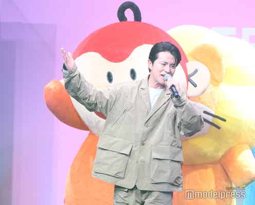 藤森慎吾「王様のブランチ」生放送中に登場 ランウェイ用にヘアチェンジ【TBS AKASAKA COLLECTION】