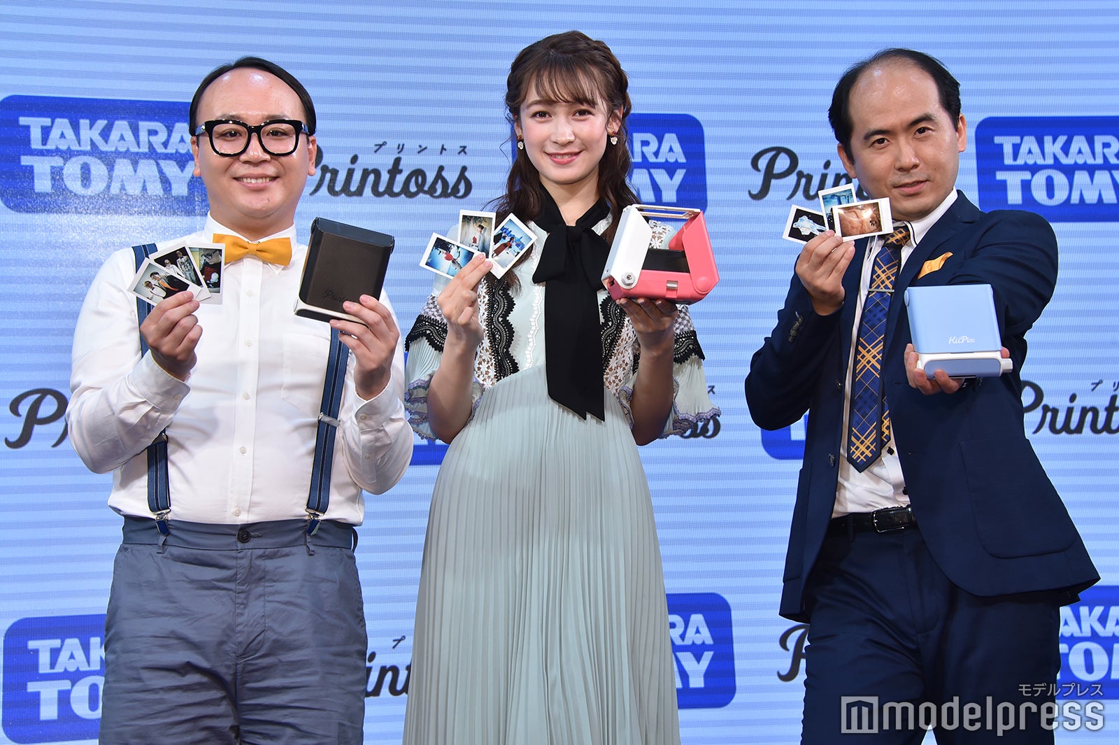 （左から）たかし、藤井サチ、斎藤司（C）モデルプレス