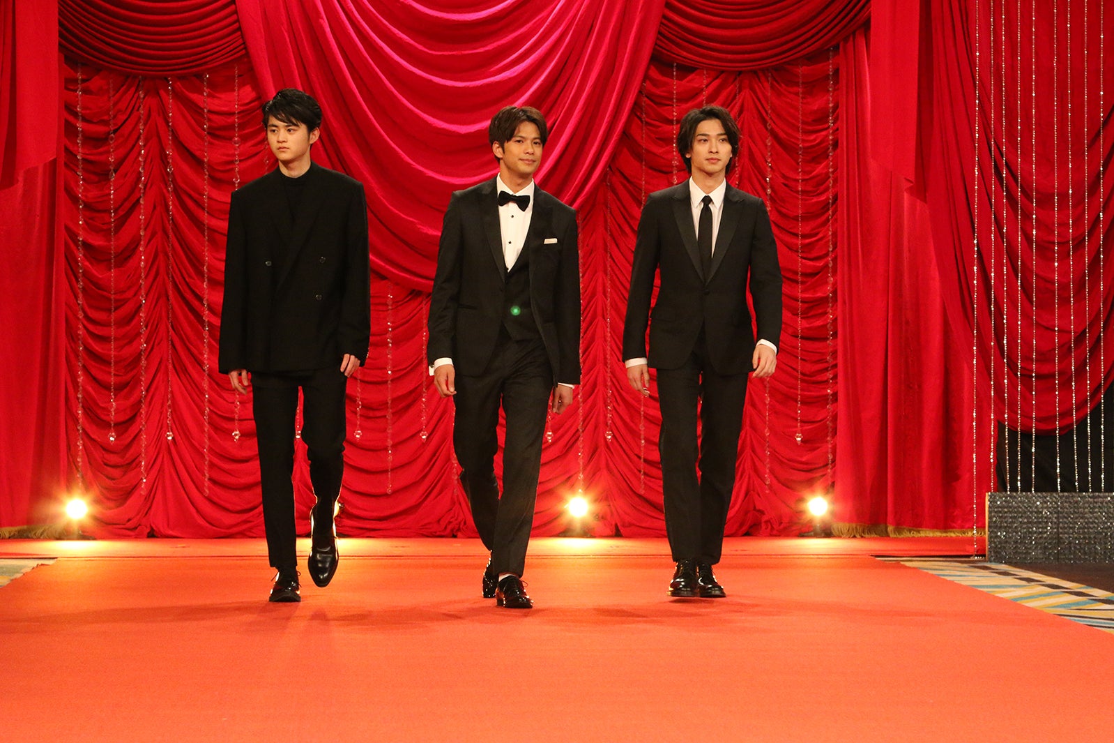 （左から）鈴鹿央士、森崎ウィン、横浜流星（C）日本アカデミー賞協会