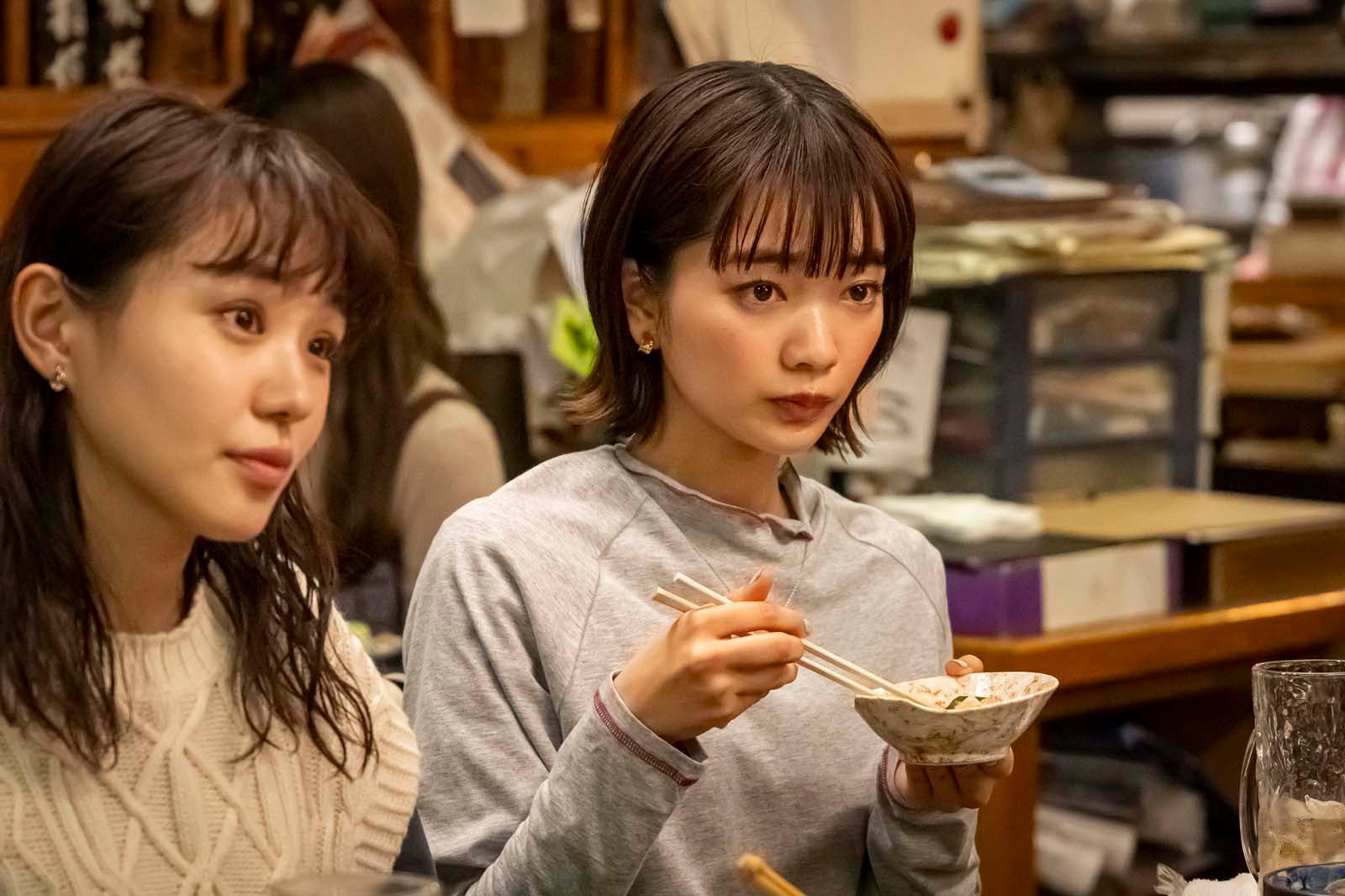 奈緒、見上愛「春になったら」第9話より（C）カンテレ