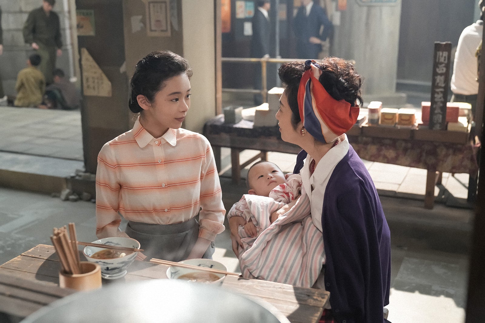 趣里、田中麗奈「ブギウギ」第96話（C）NHK