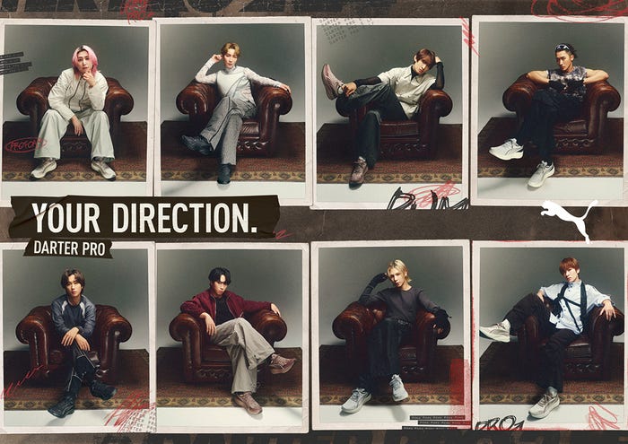 Snow Man/プーマ ジャパン新キャンペーン動画:「YOUR DIRECTION」(提供写真)