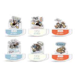 アクリルキーホルダー(ランダム6種)税込748円(C)Disney