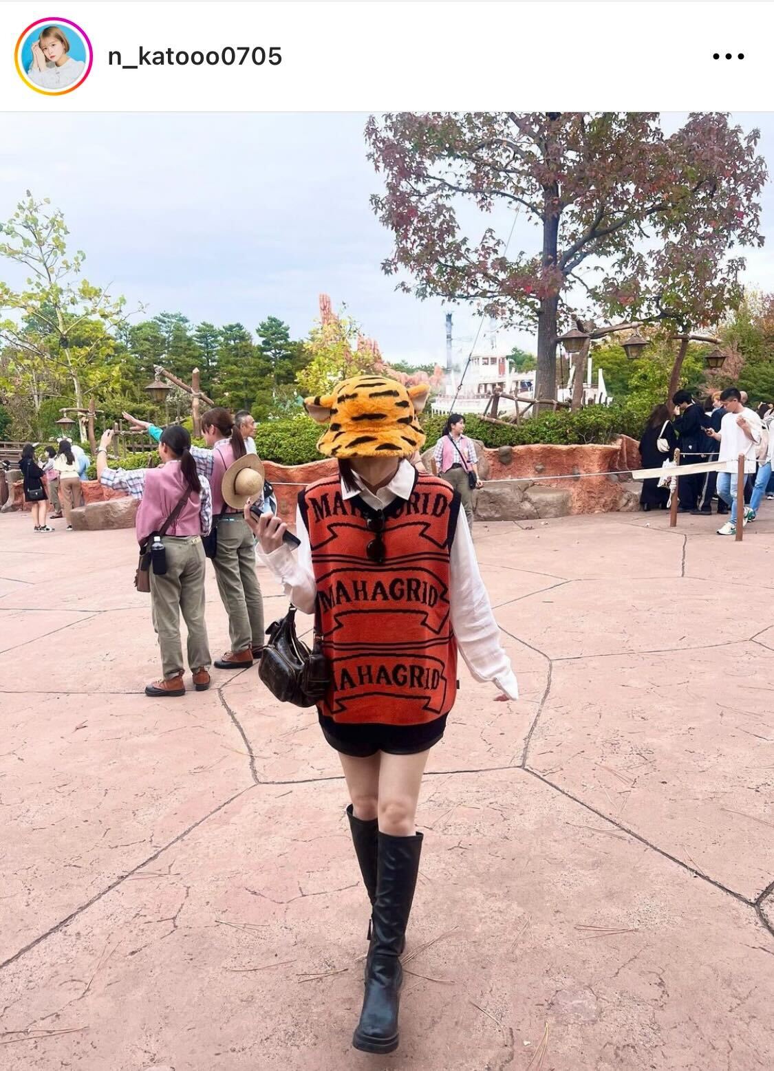 加藤乃愛／Instagramより