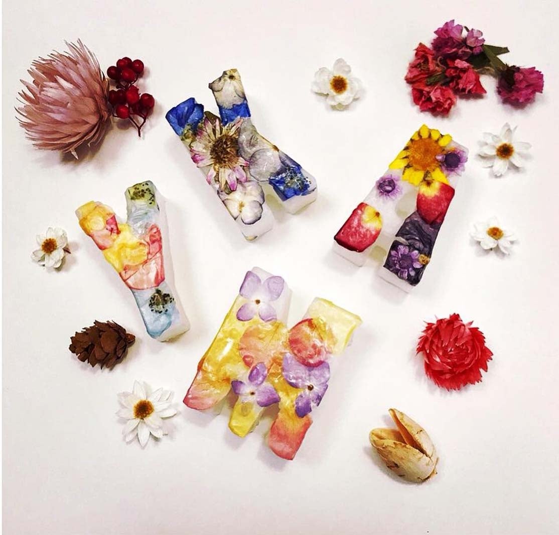 イニシャルキャンドル