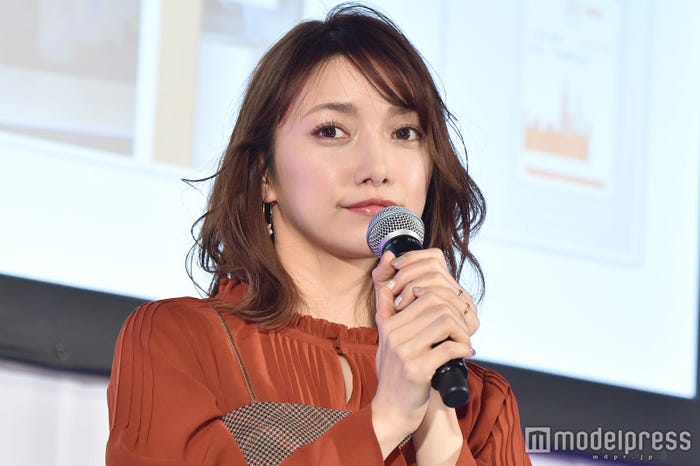 ブラウンのボブヘアだった後藤真希/昨年11月撮影 (C)モデルプレス