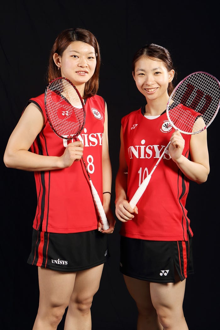 高橋礼華選手と松友美佐紀選手