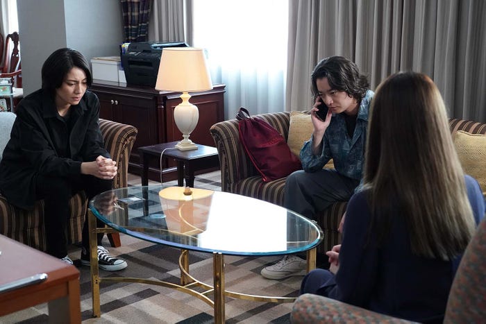 松下奈緒、染谷将太「CODE―願いの代償―」第7話より(C)読売テレビ・日本テレビ