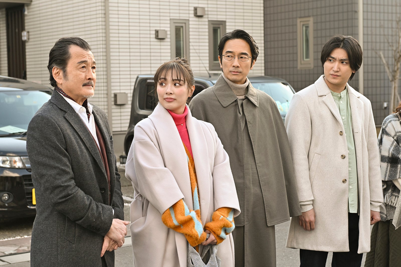 吉田鋼太郎、内田理央、眞島秀和、金子大地「おっさんずラブ-リターンズ-」第8話（C）テレビ朝日