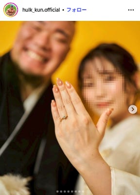 ハルク君Instagramより