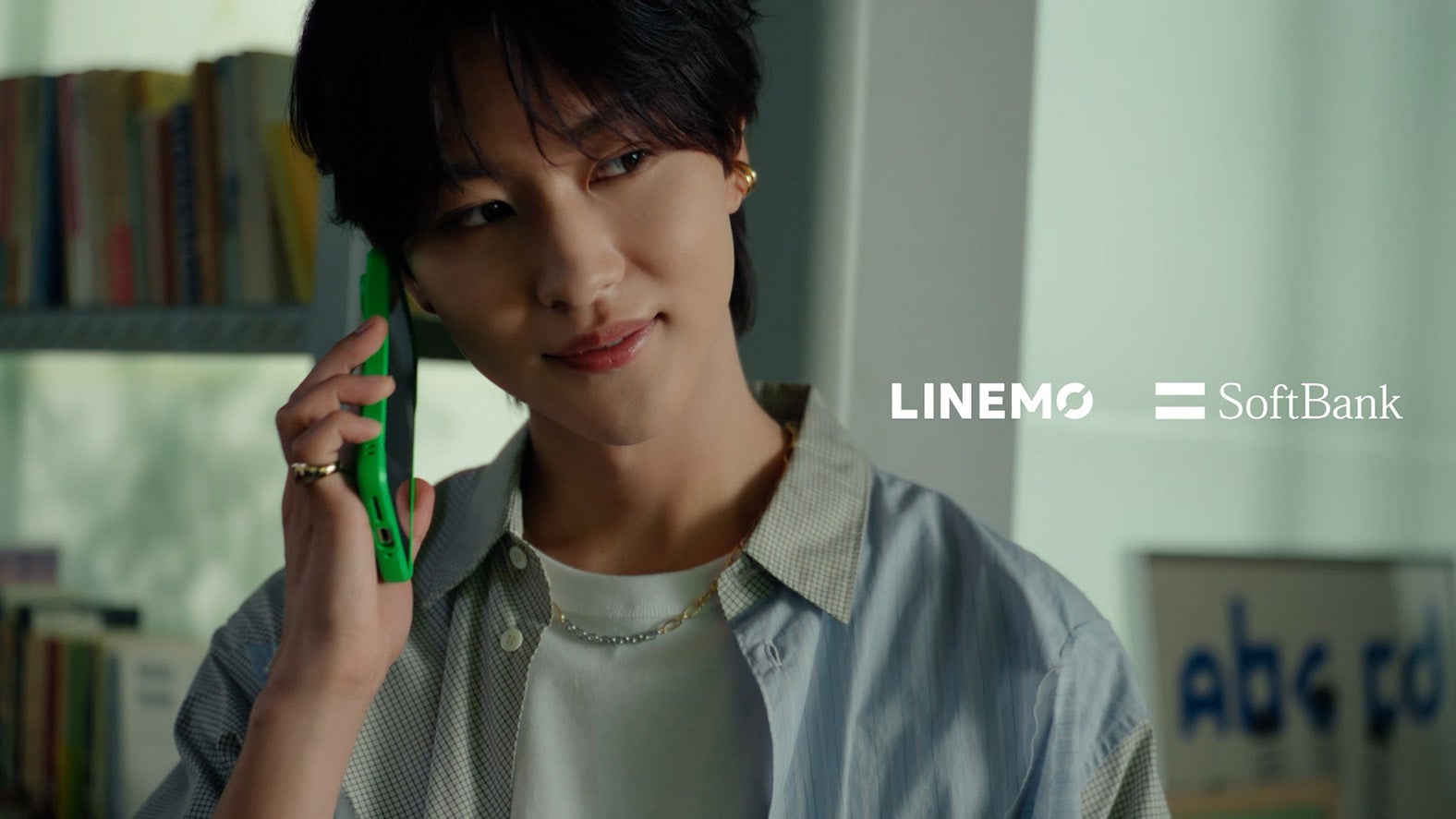 本多大夢／GreenTalk「安心」篇（提供写真）