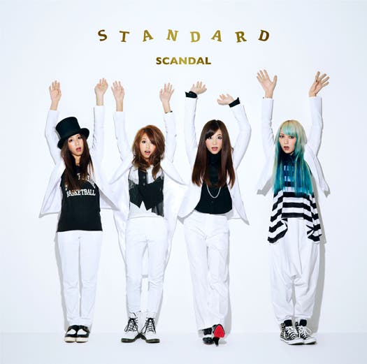 SCANDAL 5thアルバム「STANDARD」通常盤(10月2日発売)