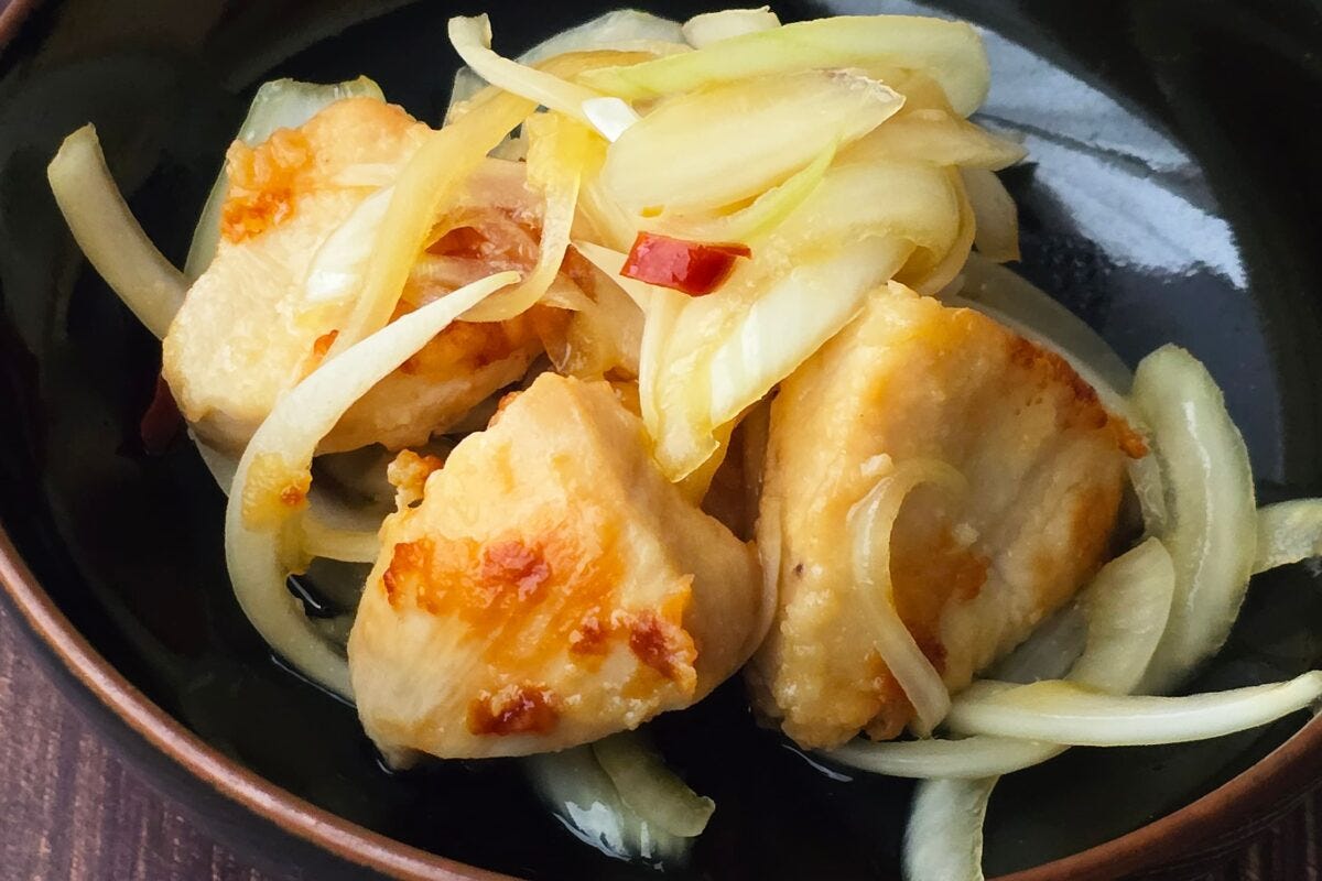 鶏むね肉の南蛮漬け