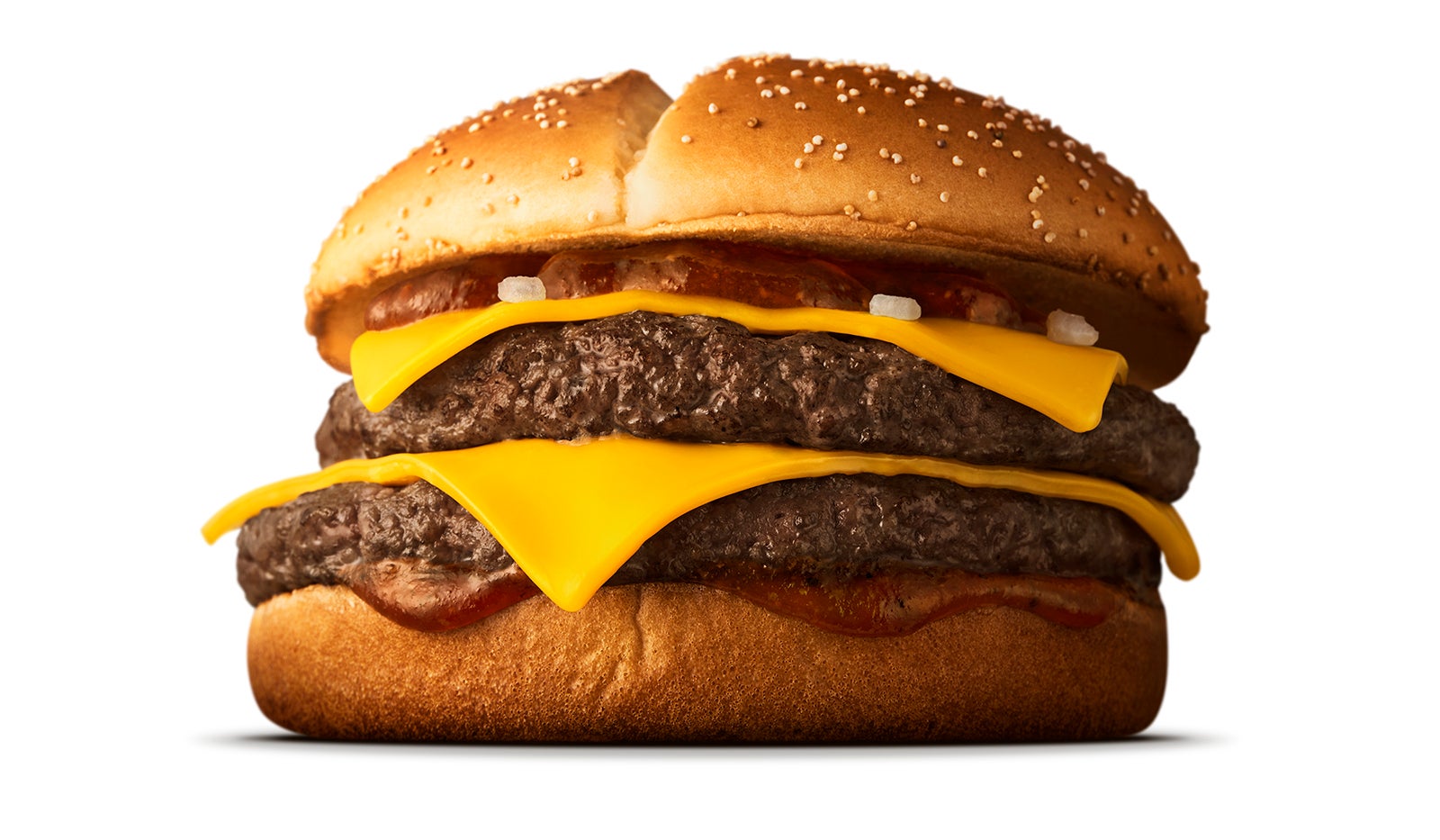 炙り醤油風 ダブル肉厚ビーフ（提供写真）