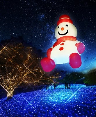 ビッグスノーマンバルーン／画像提供：富士急行株式会社