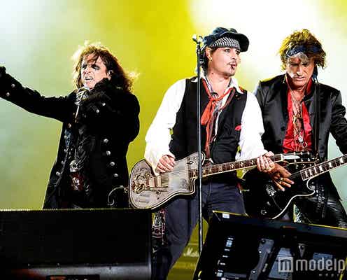 ジョニー・デップ「グラミー賞」出演 ハリウッド・ヴァンパイアーズがテレビ初パフォーマンス