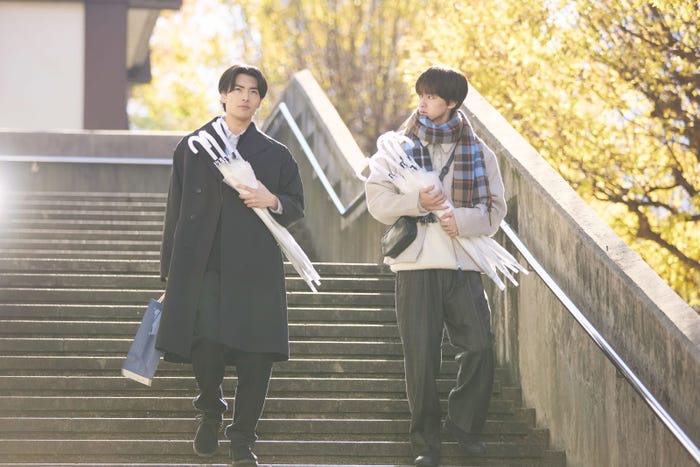 武藤潤、伊藤あさひ「ふったらどしゃぶり」第3話(C)「ふったらどしゃぶり」製作委員会・MBS