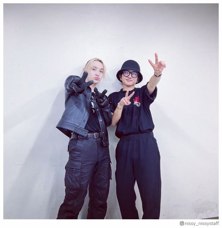 Nissy、SKY-HIのライブ参戦＆2ショット投稿 “メッセージ”に「胸熱」「愛伝わる」と注目集まる