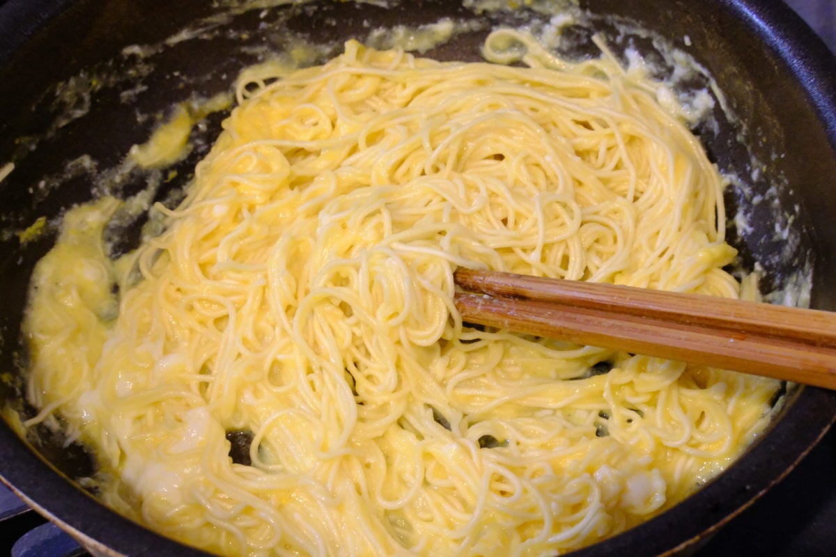 特製チャルボナーラ