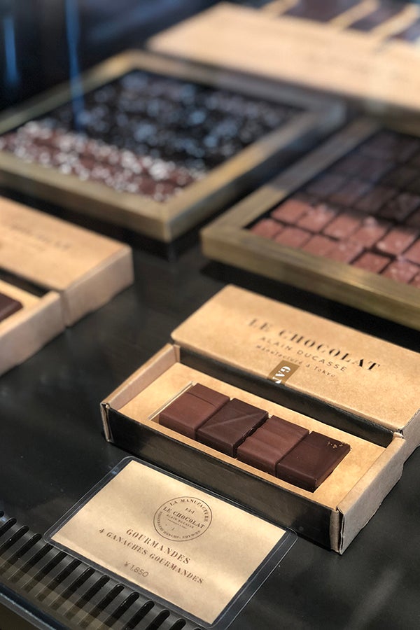 ル・ショコラ・アラン・デュカス 東京工房_内観