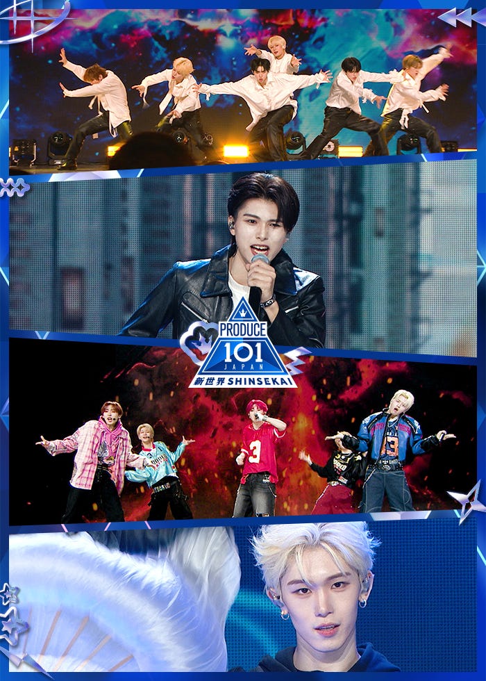 『PRODUCE 101 JAPAN 新世界』 第6話(C)PRODUCE 101 JAPAN 新世界