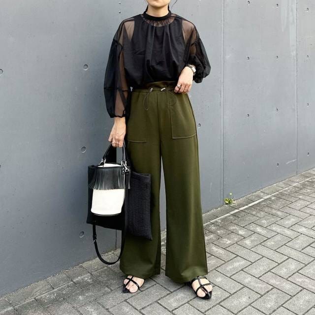 ワイドパンツ ワイドパンツ