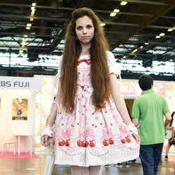 ロリータ・ファッションで「JAPAN EXPO」に訪れた現地ファン