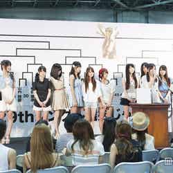 「AKB48 29thシングル選抜じゃんけん大会」本戦組み合わせ抽選会（C）AKS
