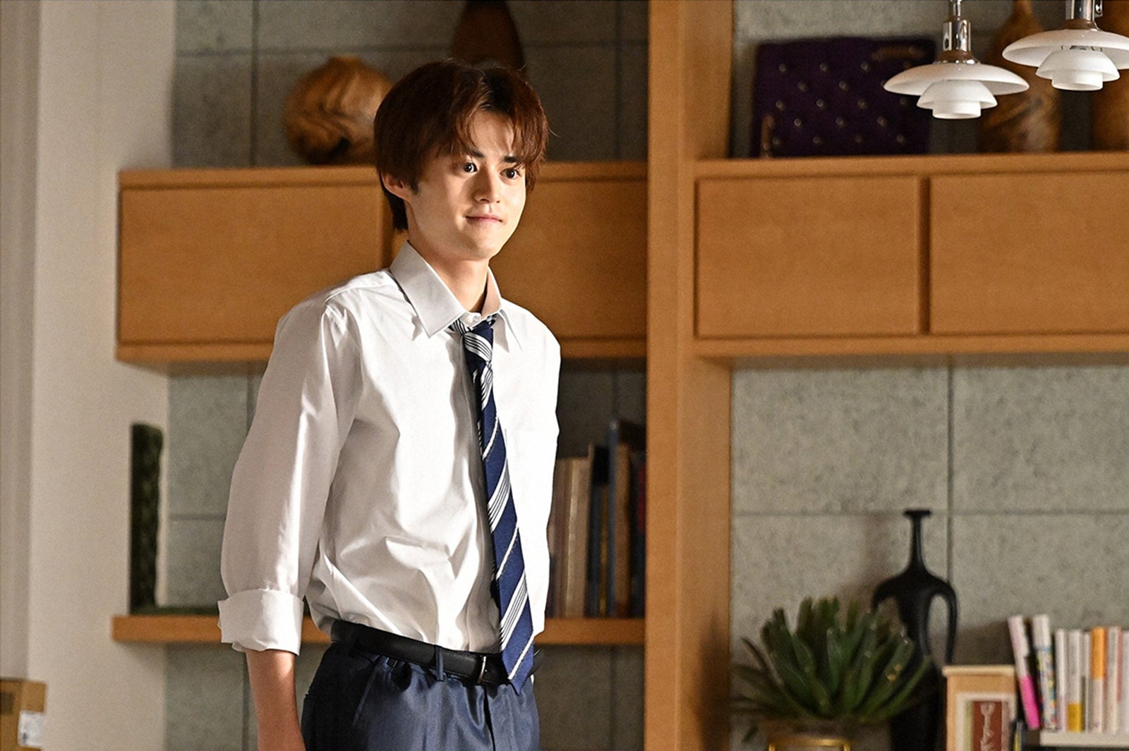 鈴鹿央士「１８／４０～ふたりなら夢も恋も～」第9話より（C）TBS