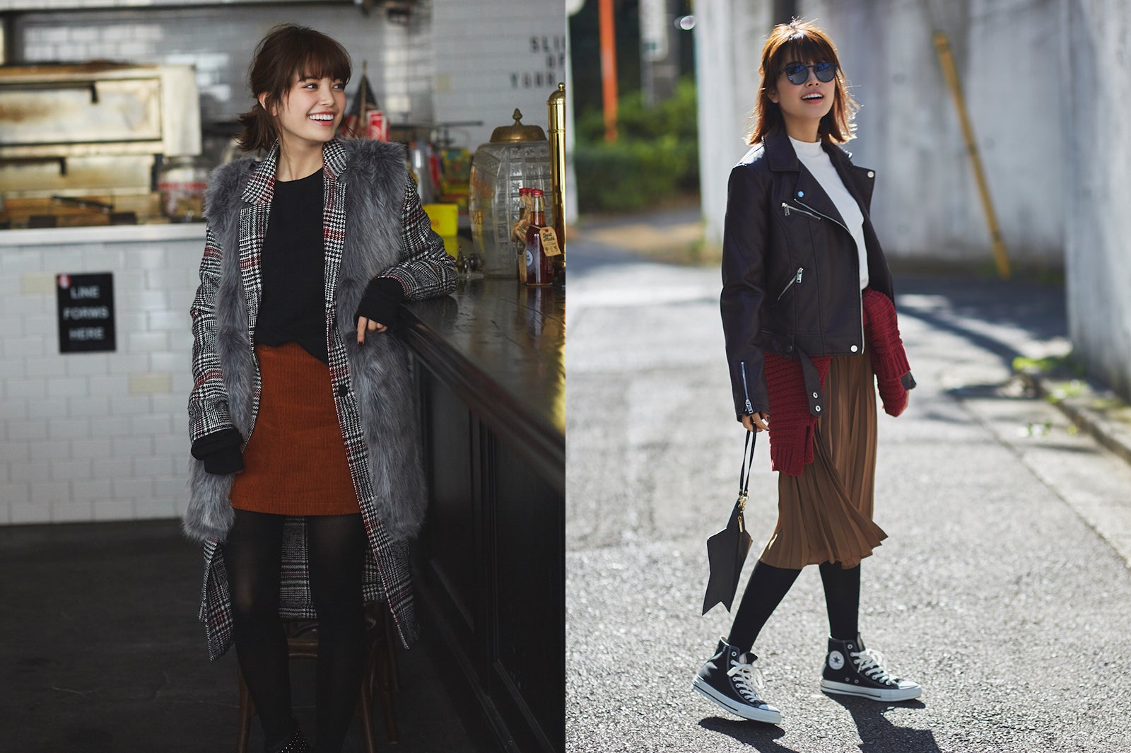 こなれ感って？斬新な着こなしでも堂々と（C）TOPLOG