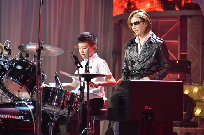 響希くん、YOSHIKI(C)日本テレビ