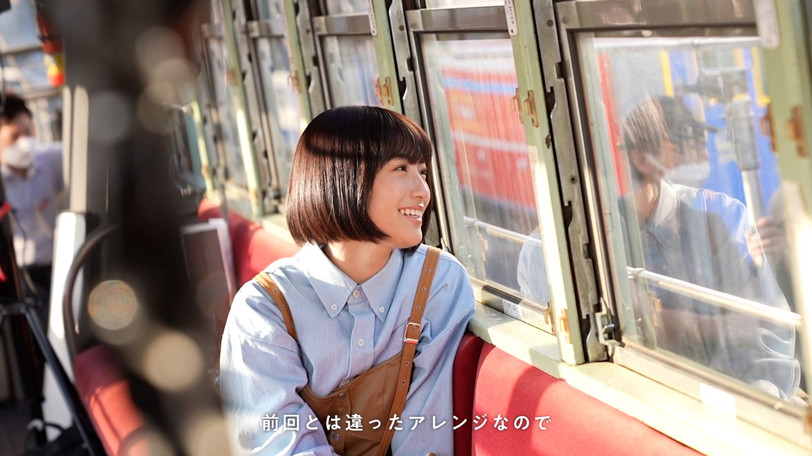 掛橋沙耶香／メイキング映像より（提供写真）